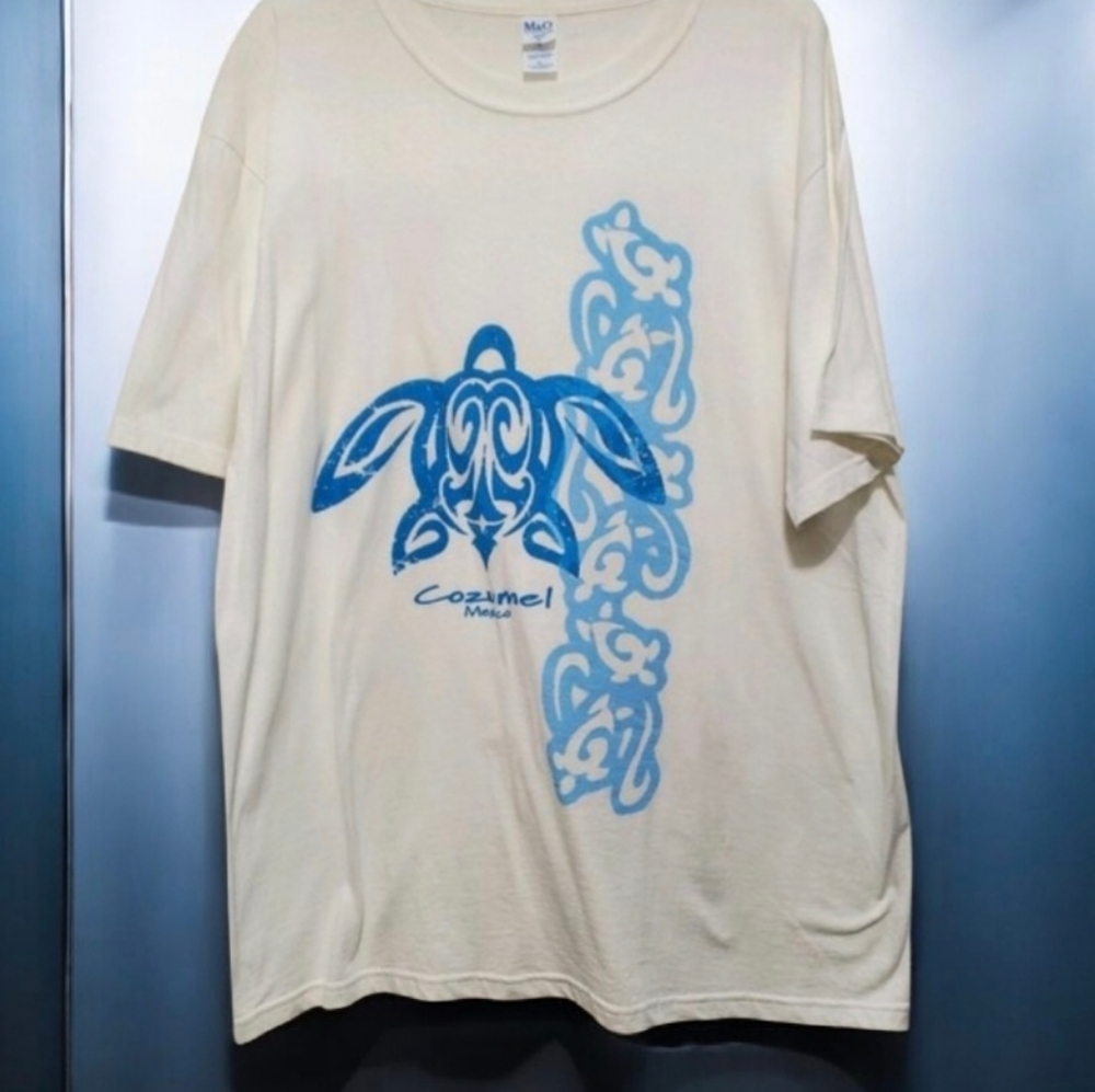 Cozumel Mexico Sea Turtle T-Shirt size XL